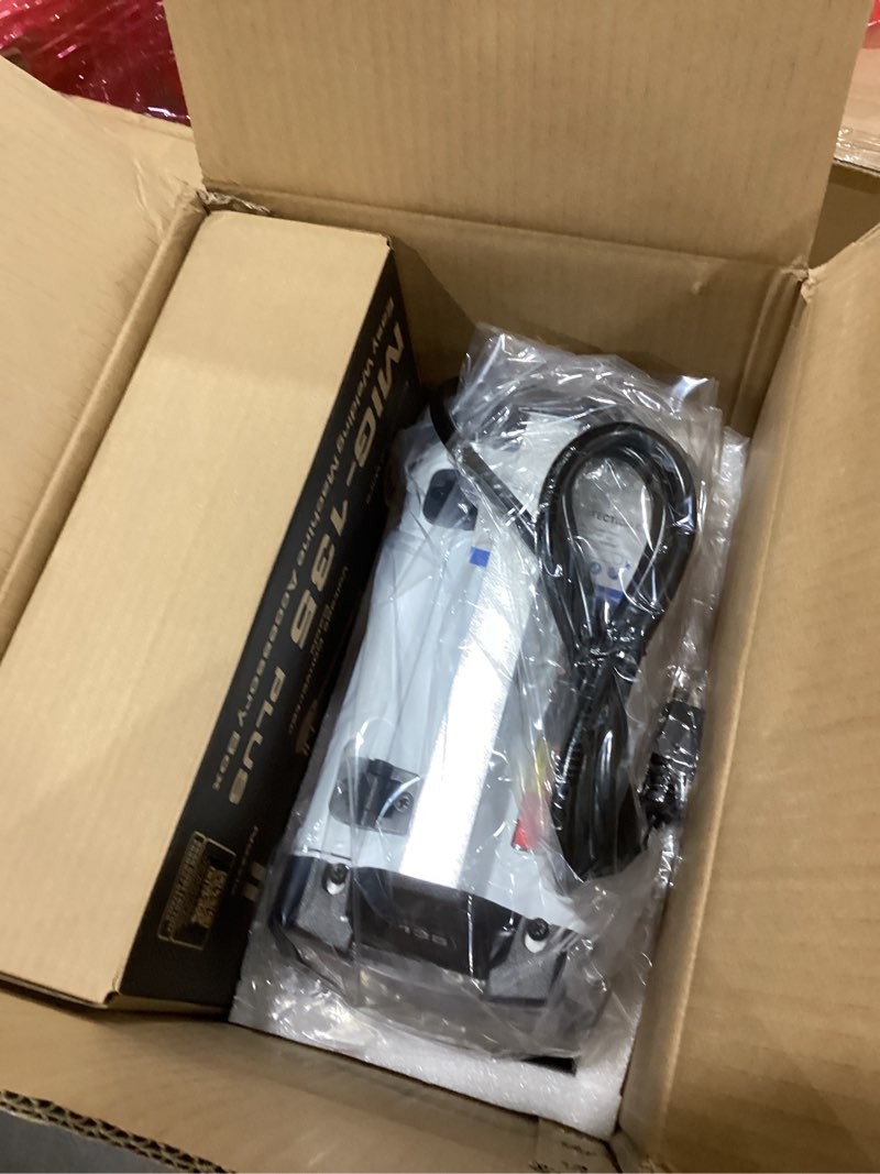 Condition photo showing Good Condition for ANDELI 135A MIG Welder?Upgraded 110V/220V [Large LED Display]3-in-1 Welder Flux Core MIG/Lift Tig/Stick Gasless MIG Welding Machine with Synergy?2T/4T Full Kit (Bonus Welding Helmet & Gloves) MIG Welder 135A 110V/220V