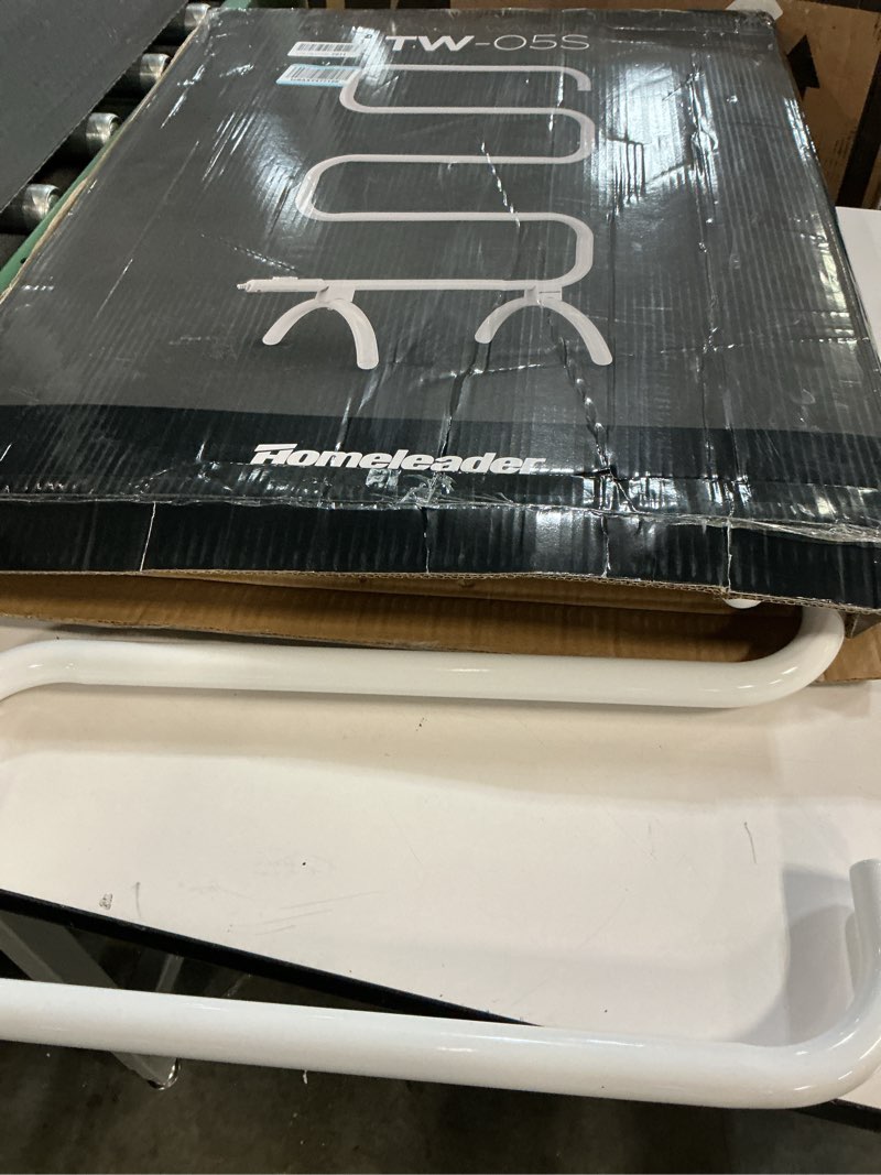 Condition photo showing Good Condition for Homeleader Towel Warmer and Drying Rack, Heated Towel Rack, Wall Mount & Free Standing Towel Heater for Bathroom, 120W