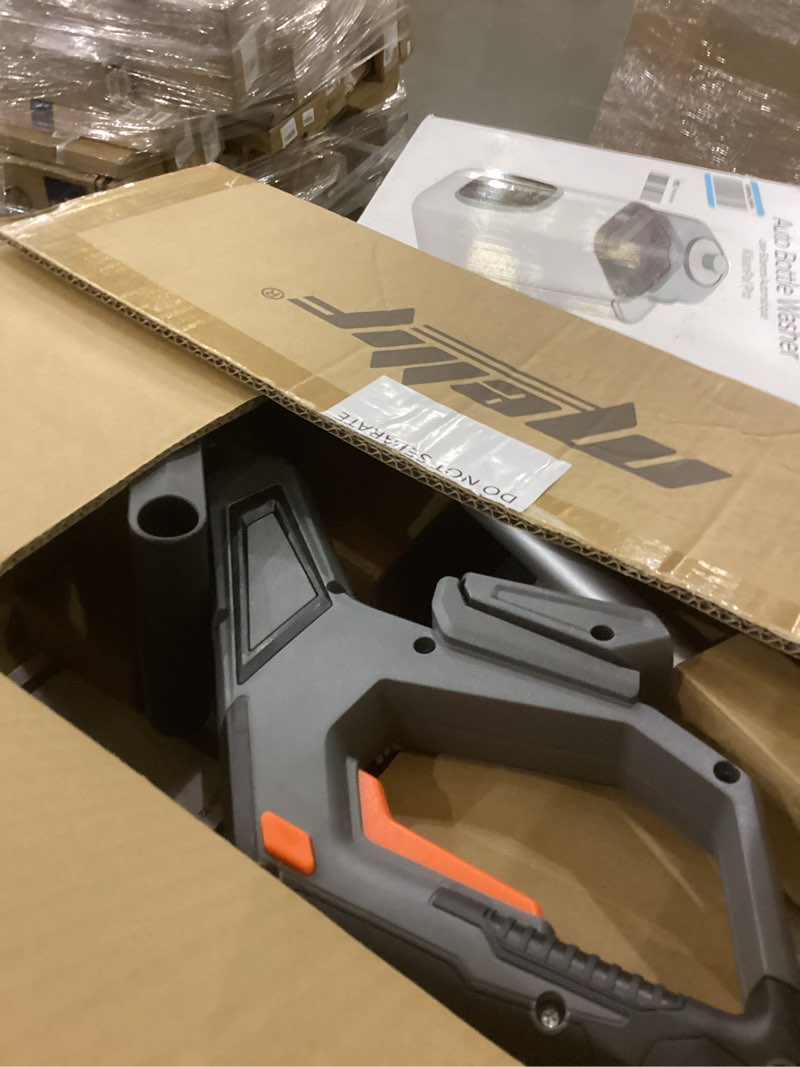 Condition photo showing As Is for Mellif Cordless Snow Shovel, 12-Inch Brushless Snow Blower Compatible with DeWalt 20V MAX Battery, Includes 4.0Ah Battery & Charger Kit, Lightweight with Adjustable Chute (Gray for Dewalt)