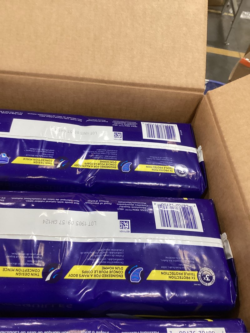 Condition photo showing New/Like New for TENA Men Protective Incontinence Guards for Men, Maximum Absorbency, 144 Count