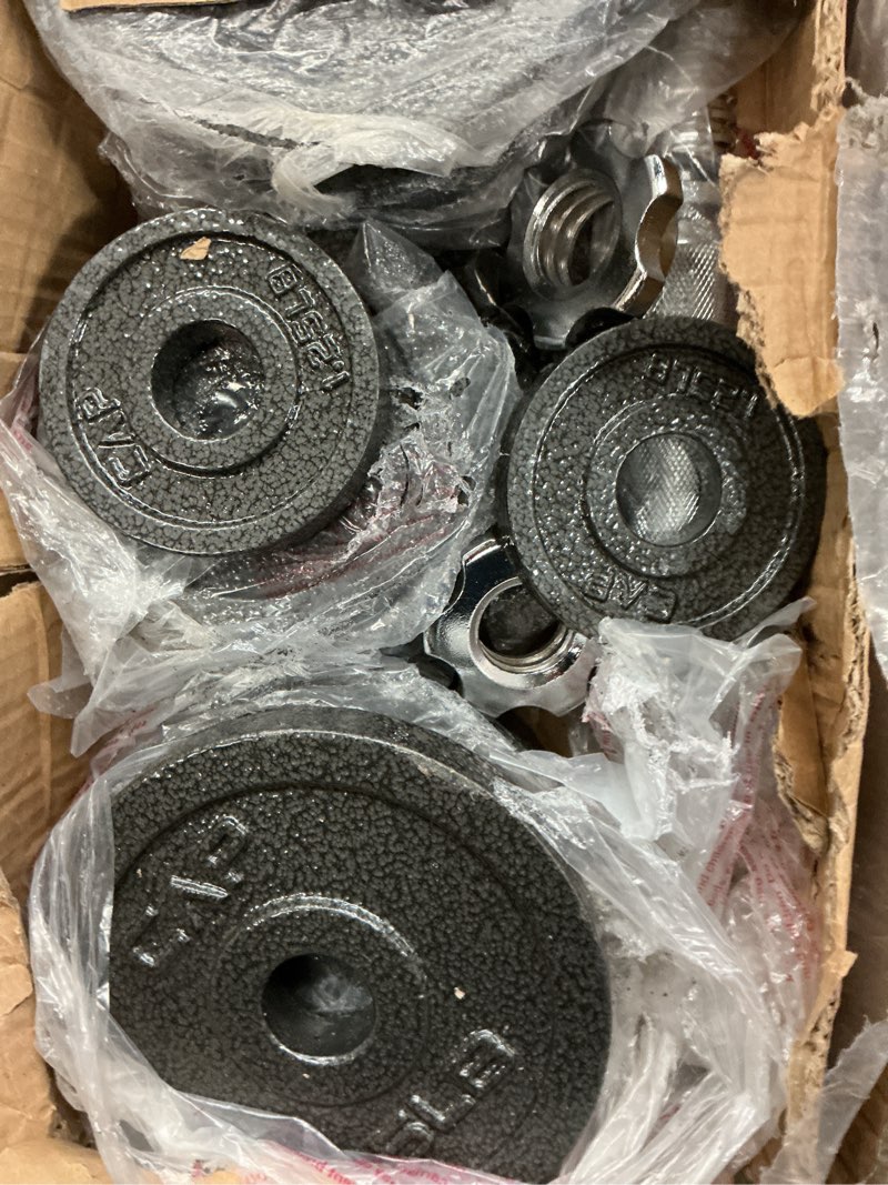 Condition photo showing As Is for CAP Barbell Adjustable Dumbbell Weight Set 52.5LBS SET, 1 Handle