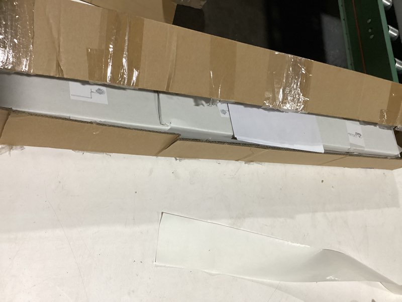 Condition photo showing New/Like New for EaseLife 5.5FT Bypass Double Sliding Barn Door Hardware Kit,Single Track, Slide Smoothly Quietly, Easy Install? (5.5FT Track Kit for Double 38" Wide Door) 5.5FT Black