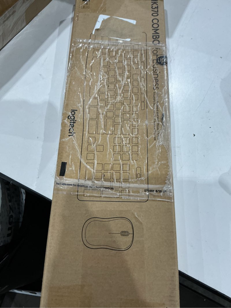 Condition photo showing Good Condition for logitech mk370 combo for business, wireless full-size keyboard and wireless mouse, secure logi bolt usb receiver, bluetooth, globally certified windows/mac/chrome, linux - graphite