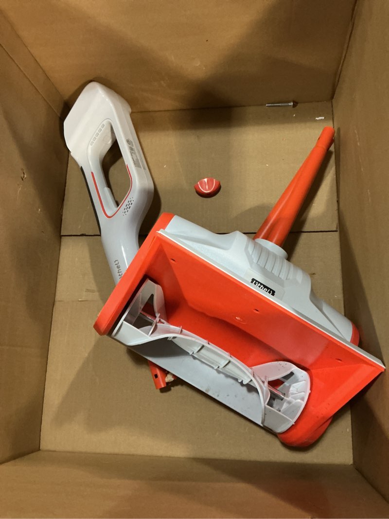 Condition photo showing As Is for Litheli Electric Snow Shovel Cordless 20V, Lightweight Battery Powered Snow Blower with 4.0Ah Battery, Easy Snow Removal Tool for Driveways, Sidewalks, Patios and Decks 20V Snow Shovel 13''