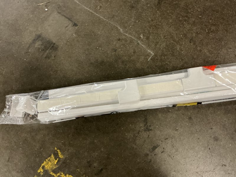 Condition photo showing As Is for legrand wiremold cordmate iii high-capacity cord cover 15 ft. kit, cord hider for home or office, holds 5 cable, white