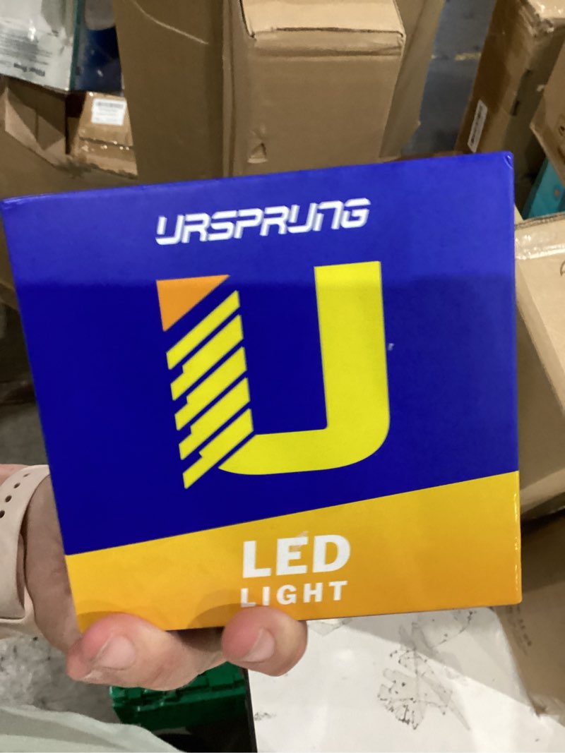 Condition photo showing Good Condition for ursprung h11 led bulbs,900% 40,000lm brightness h8 h9 bulbs,6500k cool white,plug and play, replacement fog bulb hid,quick installation,pack of 2