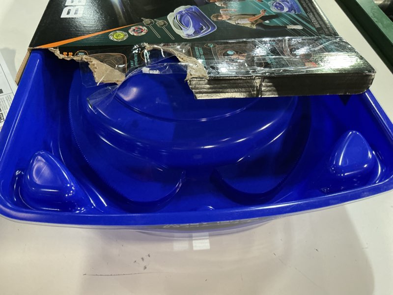 Condition photo showing As Is for Beyblade X Drop Attack Battle Set with Beystadium Arena, 2 Takara Tomy Tops & Launchers, Impact Drake 9-60LR & Hover Wyvern 3-85N, Battling Game Toys, Ages 8+