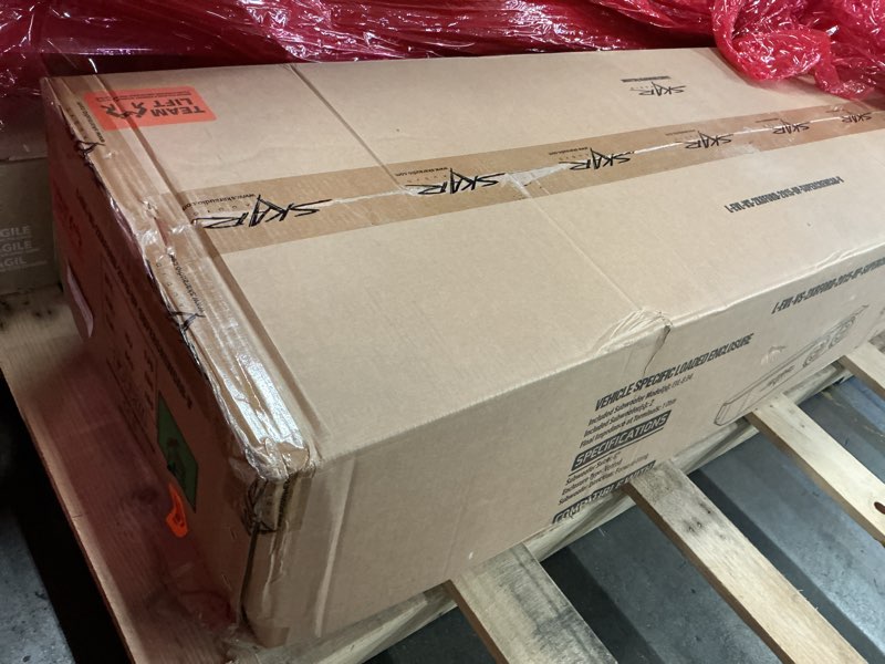 Condition photo showing New/Like New for skar audio dual 8" loaded sealed subwoofer enclosure compatible with 2015-2025 ford f-150 supercrew cab trucks dual 8" (ported) loaded enclosure