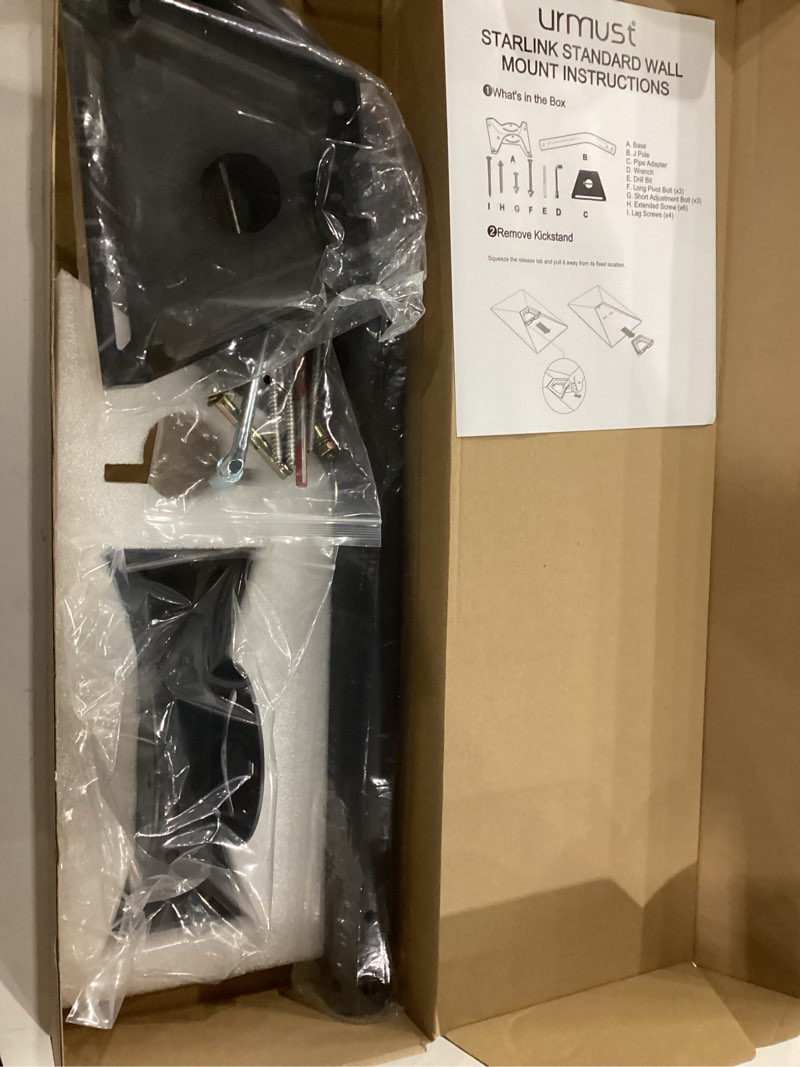 Condition photo showing New/Like New for Similar to***Wall Mount - Standard Kit (Latest Generation) Official Heavy Duty Mounting Kit Satellite Wireless Internet