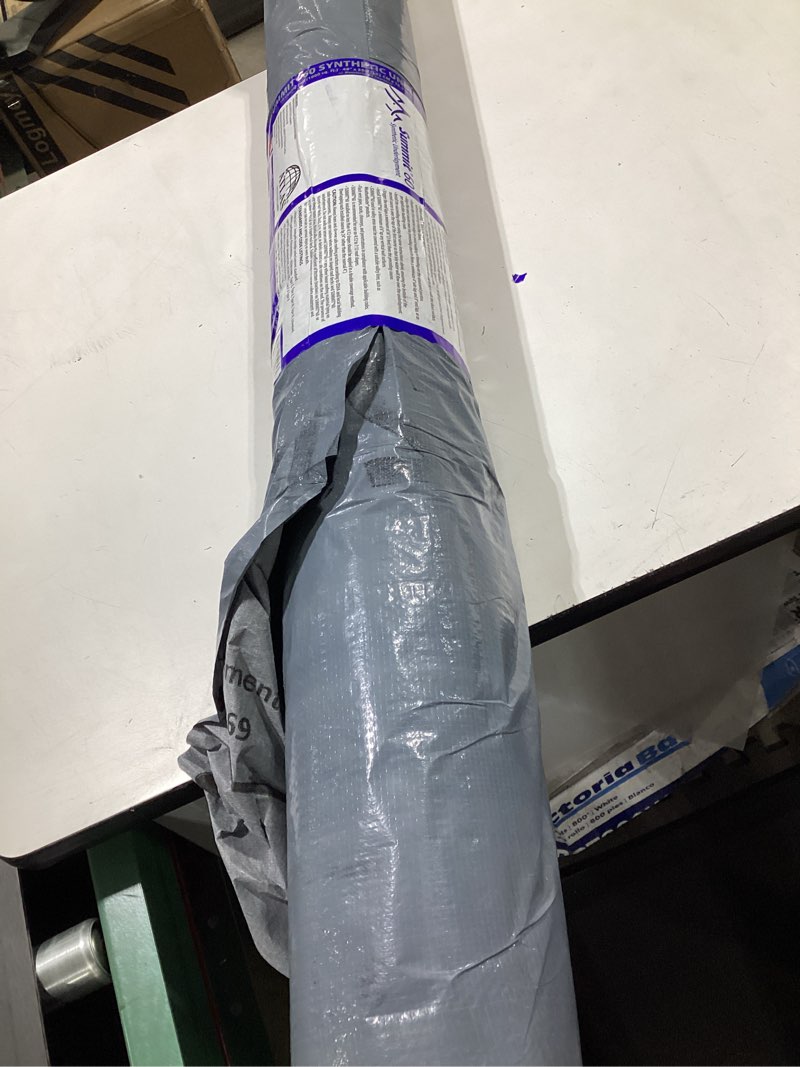 Condition photo showing As Is for atlas roofing summit 60 synthetic felt (single roll)