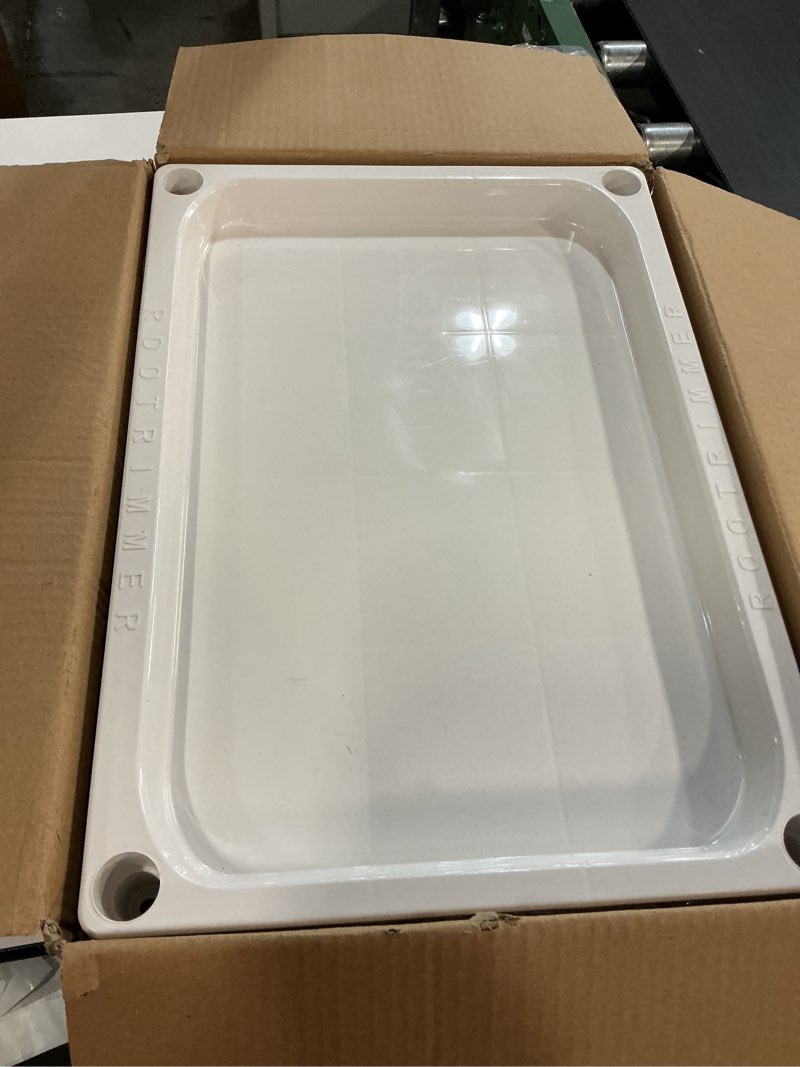 Condition photo showing Good Condition for 5-Tier Seed Starter Trays Plant Stand with LED Grow Light (Auto-Timer), Bottom Watering Designed for Indoor Greenhouse Plants, Fits Small Pots & Seedling Cell Trays - White