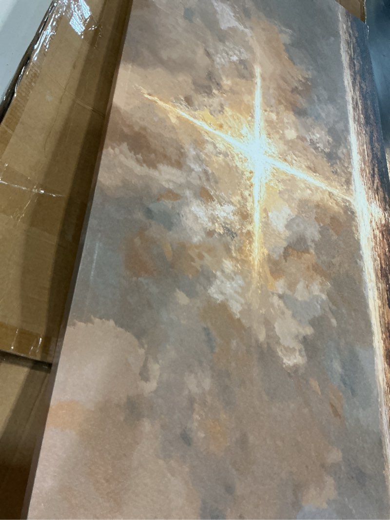 Condition photo showing Good Condition for glory in the clouds | canvas 29x57
