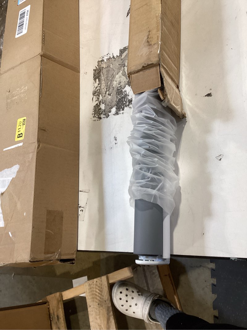 Condition photo showing Good Condition for cordless blackout roller shades blinds for windows free-stop,pull down room darkening with valance,thermal insulated woven fabric window door blinds for home,office,grey 20" w x 72" h 20"w x 72"h grey