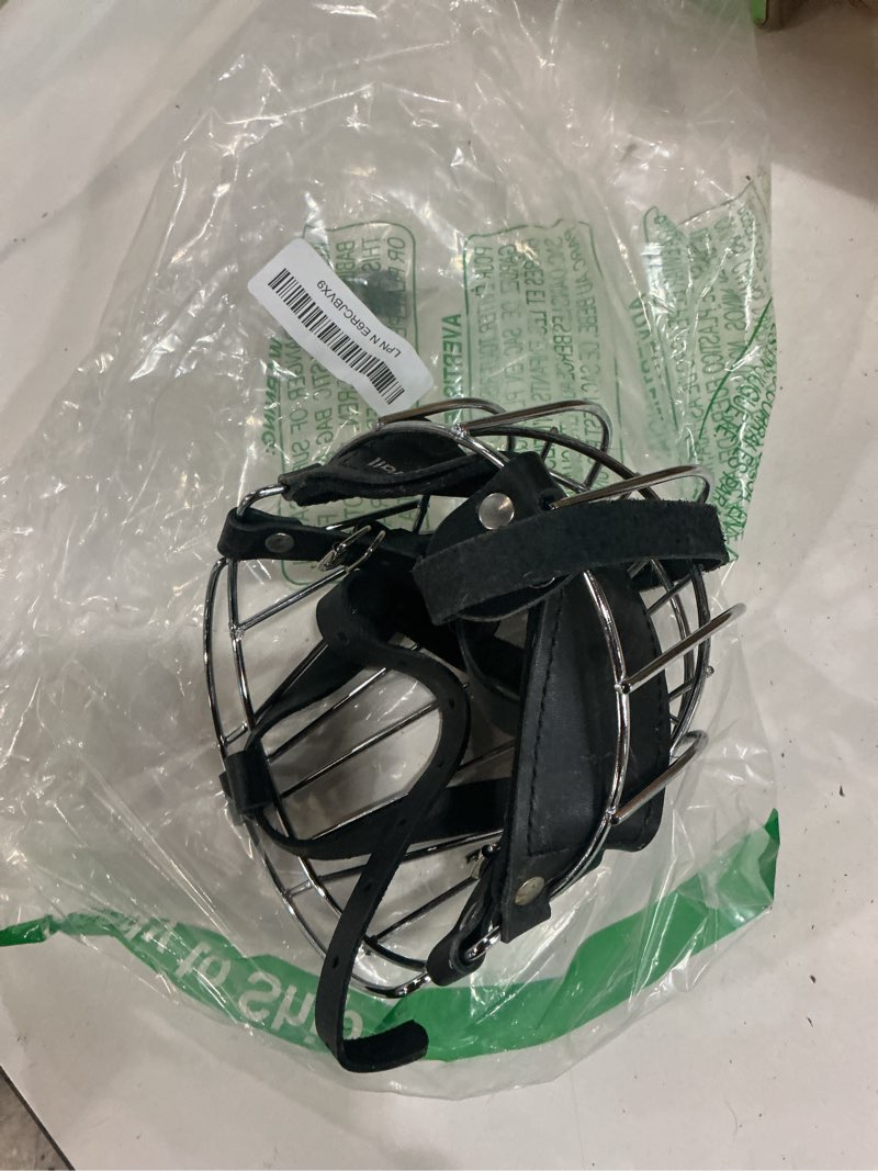 Condition photo showing Good Condition for metal muzzle for boxer dog breed – bite proof boxer muzzle for medium and large sized dogs – steel wire basket muzzles for dogs english bulldog, american bulldog etc.