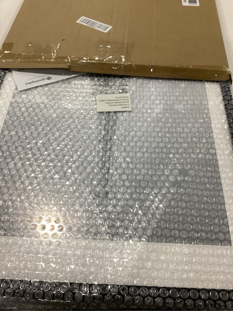 Condition photo showing New/Like New for upsimples 16x24 Picture Frame, Display Pictures 14x20 with Mat or 16 x 24 Without, Wall Hanging Poster Frames, Black, 1 Pack