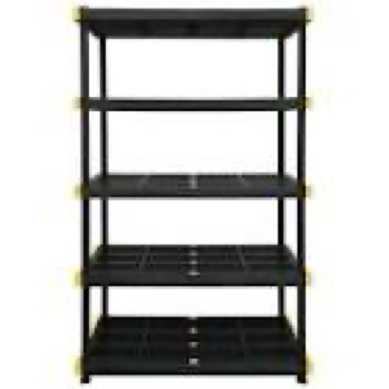 5 tier storage shell wth wheels