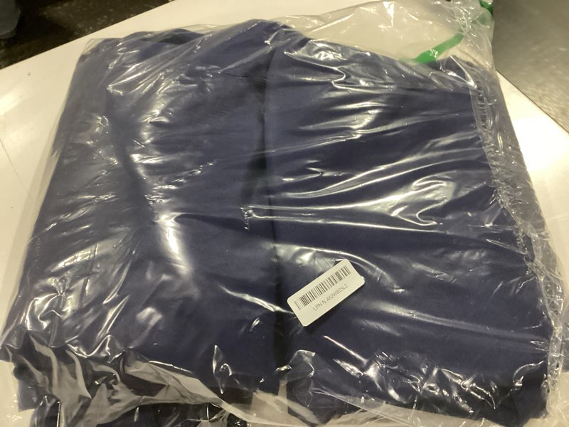 Condition photo showing New/Like New for brillmax 6 pack navy blue tablecloths 60 x 102 inch for 6ft rectangle tables - 150 gsm polyester fabric, 15" standard drop, water, stain & wrinkle resistant cloth cover for wedding dining buffet navy blue 60x102 in, 6 pack