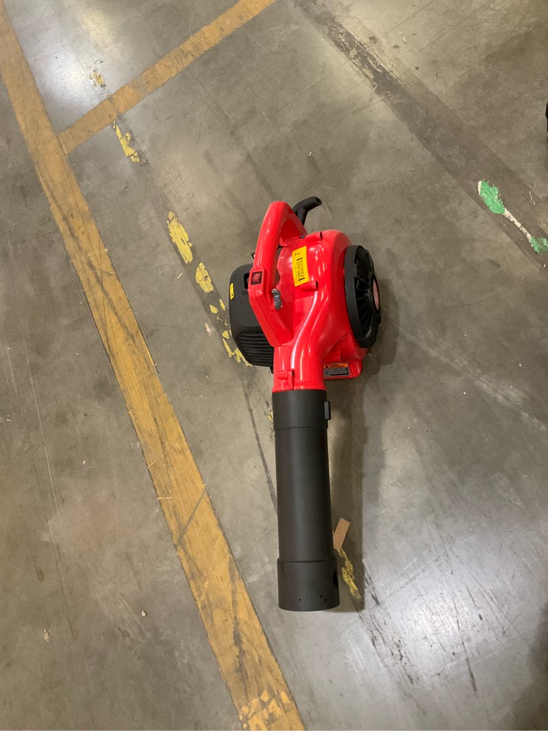 Condition photo showing As Is for craftsman b2000 25-cc 2-cycle 410-cfm 180-mph gas handheld leaf blower