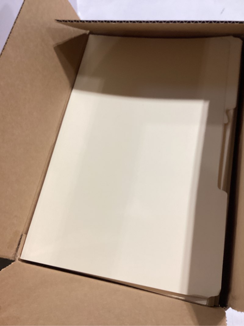 Condition photo showing Good Condition for amazon basics sturdy manila file folders, 1/3 tabs in assorted positions for filing and easy labeling, legal size, 8.5 x 14 inch, 100-pack manila, legal size