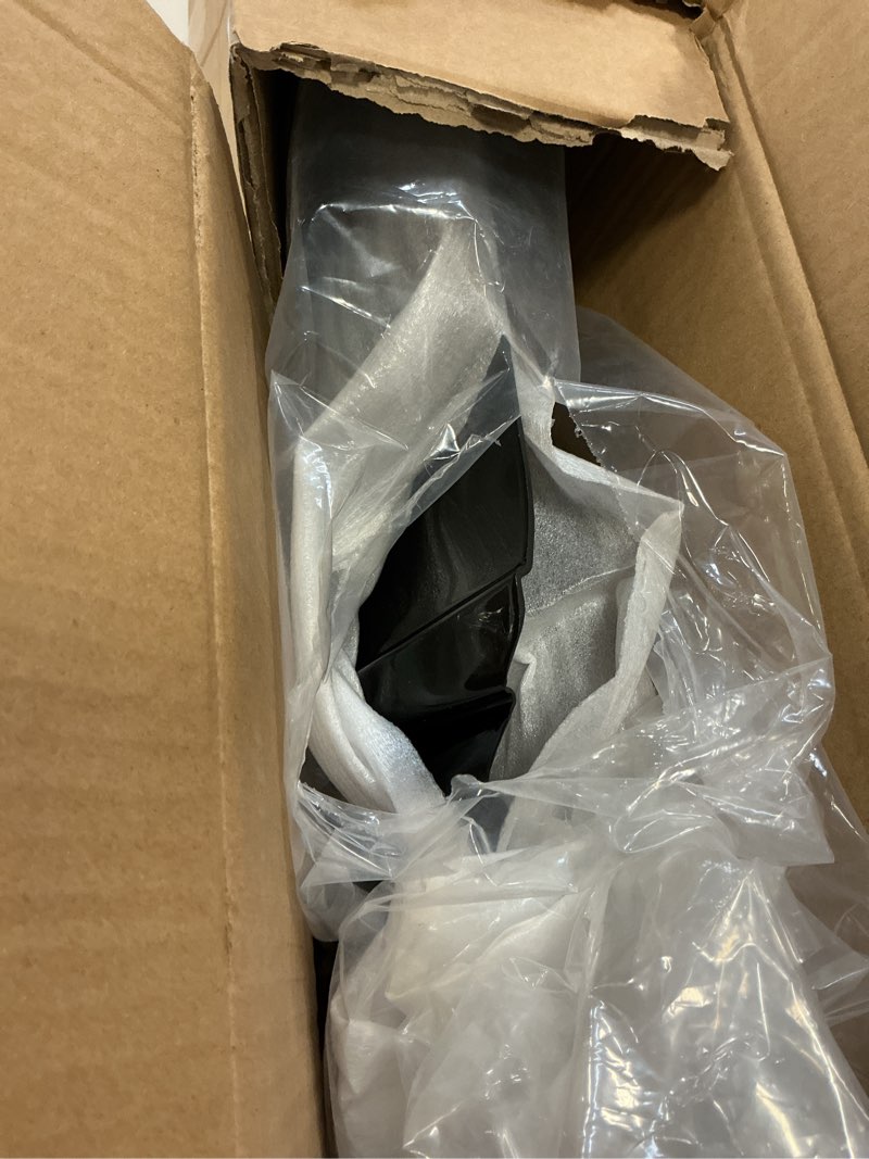 Condition photo showing As Is for Rear Diffuser W/LED Brake Light Fit for Infiniti Q50 2018-2024 3.0t/ Luxe/RED Sport 400/ Sensory,Rear Bumper Lower Lip Splitter Spoiler Body Kit Trim Exterior Accessories(Gloss Black)