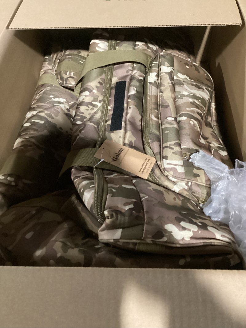 Condition photo showing Good Condition for 120l 3-wheel rolling duffle bag - heavy duty military deployment bag, durable wheeled duffle luggage for travel, camping & outdoor adventures camo