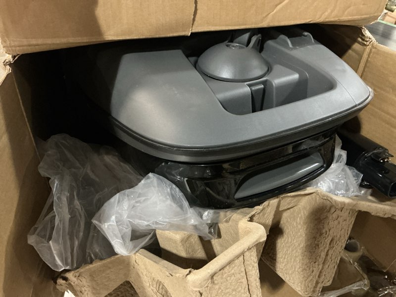 Condition photo showing As Is for Kenmore BC3006 400 Series Pet Friendly Lightweight Bagged Canister Vacuum Cleaner 2-Motor Design with Hair Eliminator Brushroll, HEPA Filter, LED Headlight, Extended Wand and Auto Cord Rewind Black W/ Hair Eliminator