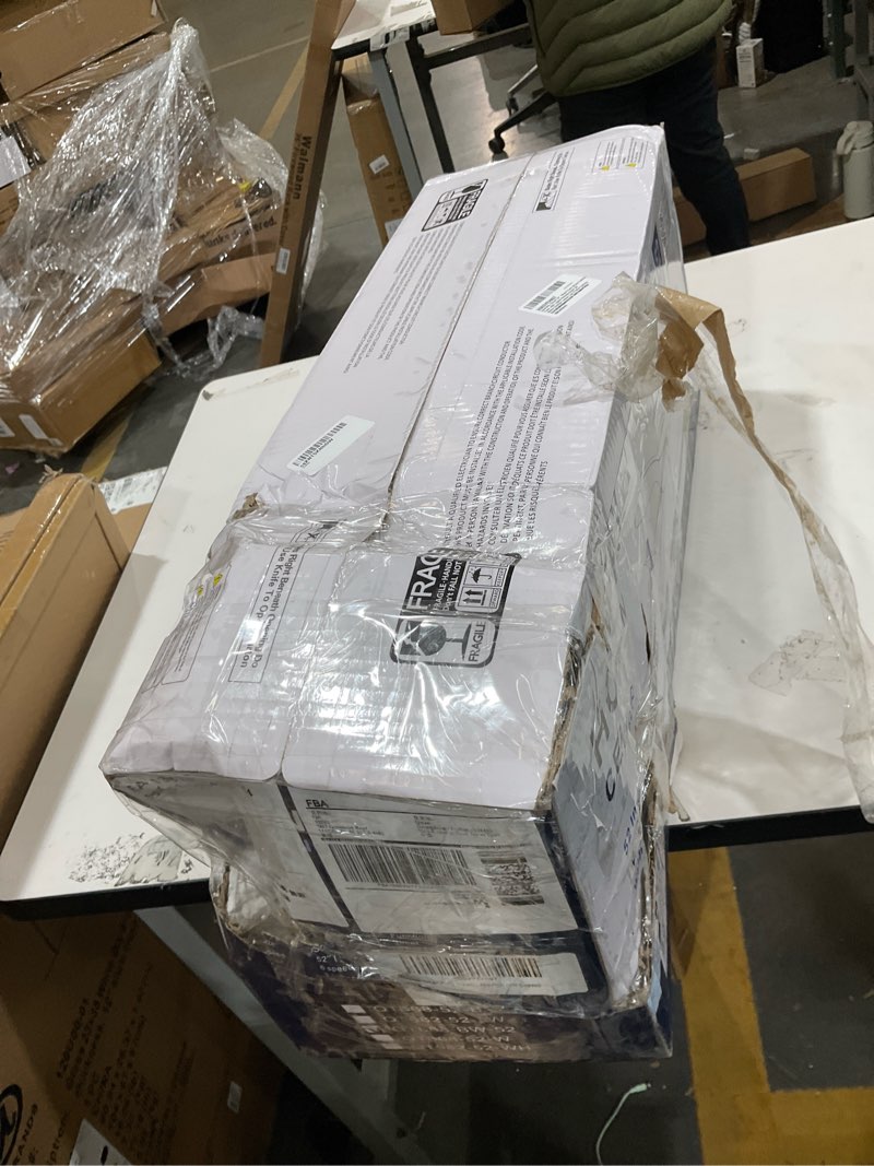 Condition photo showing Good Condition for Smart 52” Wood Flush Mount Ceiling Fans with Lights Remote,Quiet DC Motor,Outdoor Indoor Low Profile Ceiling Fan,Voice Contorl with WIFI Alexa App Control,Modern fan for Bedroom Patio Orange Wood