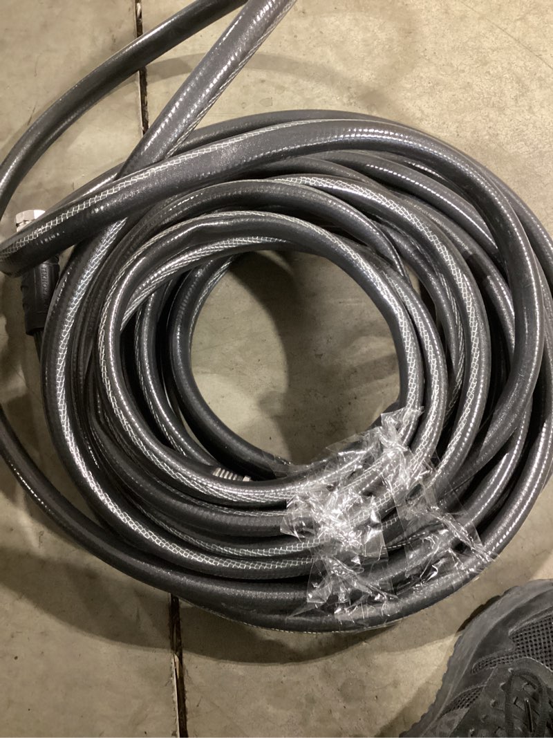 Condition photo showing Good Condition for teknor apex 5/8-in x 50-ft heavy -duty kink free vinyl gray coiled hose