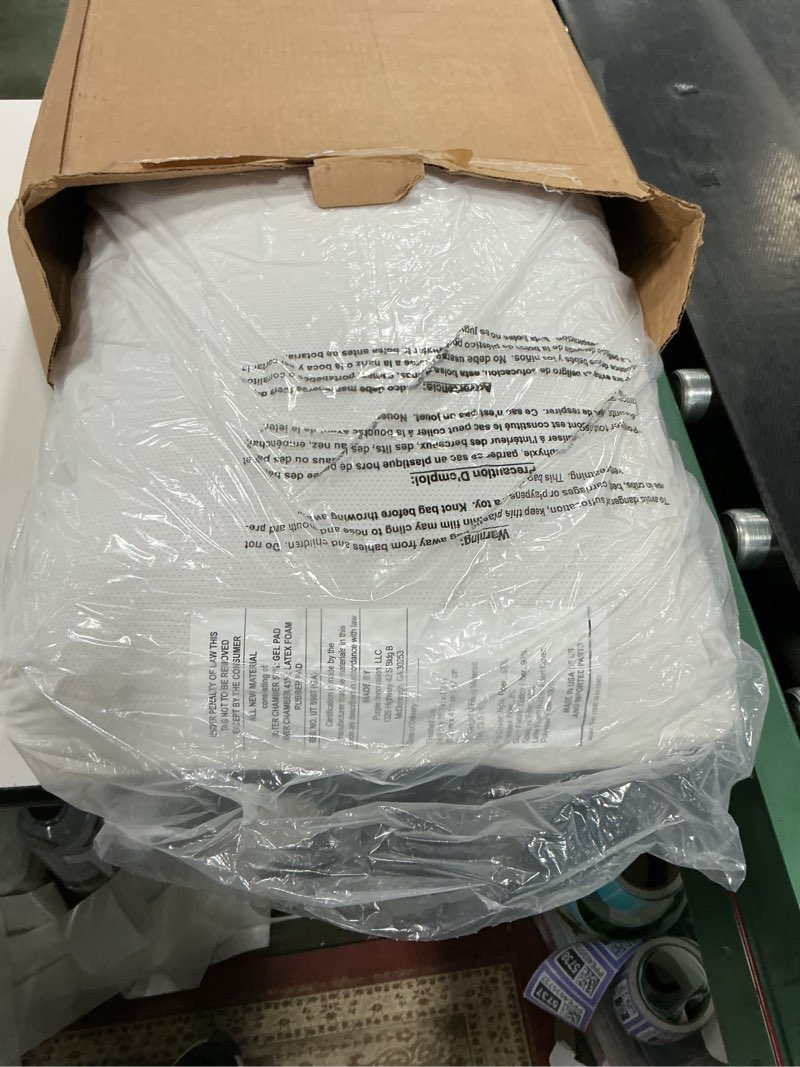 Condition photo showing Good Condition for Purple Harmony Pillow - Standard - Medium, Greatest Pillow Ever Invented, 360º Hex Grid & Talalay La