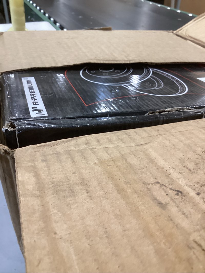 Condition photo showing Good Condition for a-premium 11.18 inch (284mm) rear solid disc brake rotors + ceramic pads kit compatible with select hyundai and kia models - sonata 2015, soul ev 2015, optima 2014-2015, cadenza 2014-2016, 6-pc set
