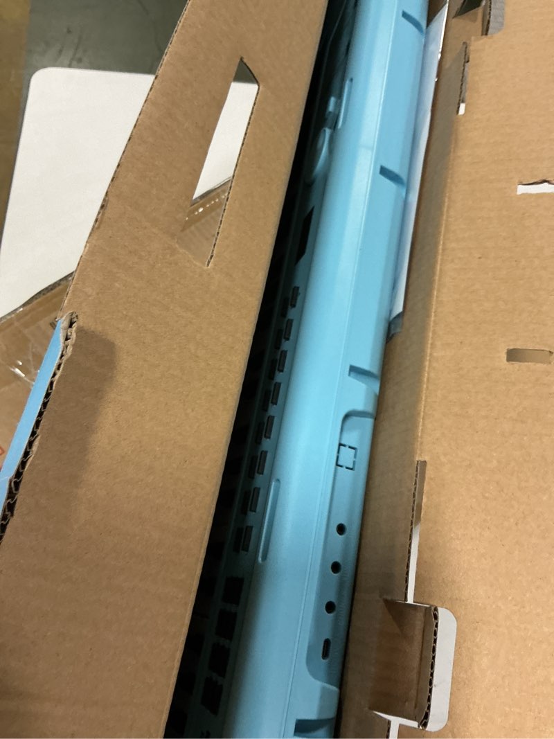 Condition photo showing As Is for RockJam 49 Key USB Keyboard Piano with Lessons & Keynote Stickers Baby Blue