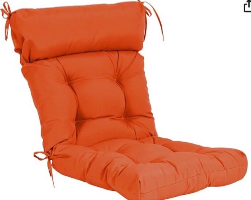 Orange cushion