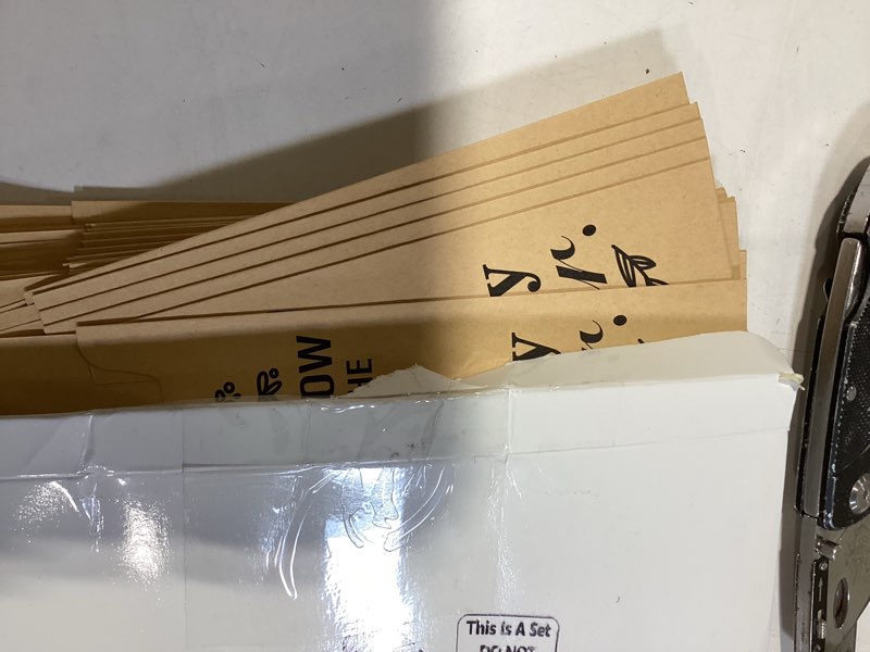Condition photo showing Good Condition for gueevin 100 pcs tomorrow will be the best day ever wedding paper silverware bags utensil holder rustic cutlery pouch bag for wedding rehearsal dinner engagement barbeque banquet, 2.8 x 7.8 inch