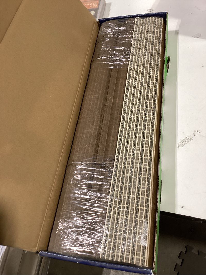 Condition photo showing Good Condition for levolor trim+go 24-in x 64-in greystone light filtering cordless bamboo roman shade