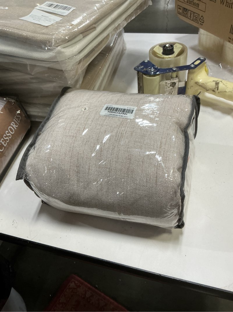 Condition photo showing New/Like New for Thick Burlap Curtains 84 Inch Length 2 Panels for Living Room, Country Boho Natural Linen Oatmeal Beige Blend Pleated Sheer Curtain for Bedroom Light Filtering Privacy Window Drapes Back Tab 52"Wx84"L Linen 52"W x 84"L (Pack of 2)