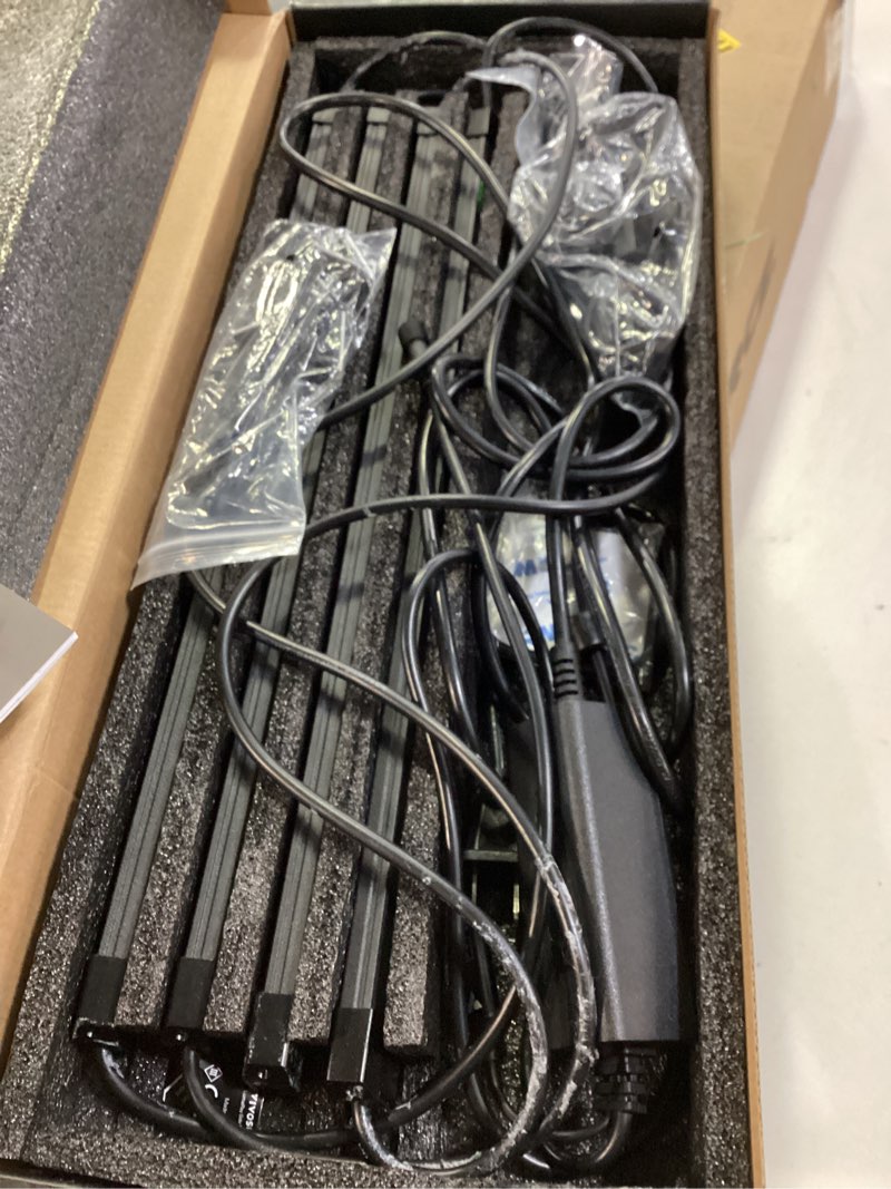 Condition photo showing Good Condition for VIVOSUN Lumaray LED Grow Light Bars 16”(4-Bar), Full Spectrum Side Lighting with 60% Red Light up to 25% Yields for Grow Tents, Greenhouses, Magnet Reliability Upgraded, SGS Compatible 4 Pack