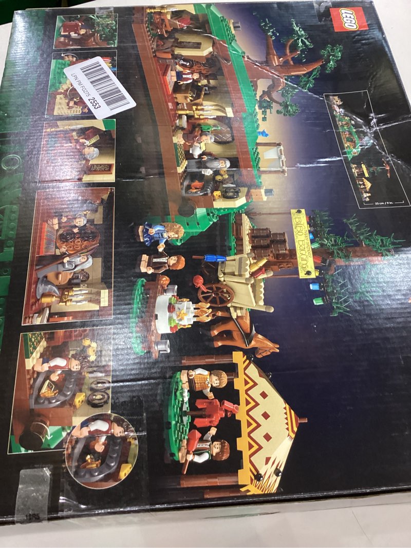 Condition photo showing Good Condition for LEGO Icons The Lord of The Rings: The Shire Building Set - Room Decor for Men and Women, Ages 18+ - Adult DIY Collectible for Bedroom or Office - with Gandalf Minifigure - 10354