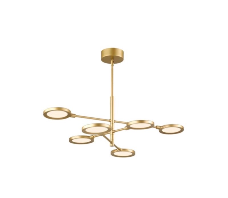 Tech Lighting 700SPCT-LED930 Spectica 32" Wide Integrated 3000K LED Abstract Cha