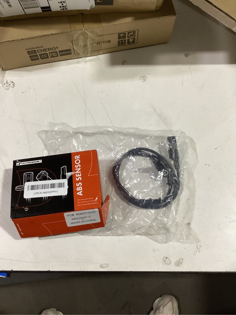 Condition photo showing New/Like New for a-premium abs wheel speed sensor compatible with mercedes-benz models - w906 sprinter 2500/sprinter 3500, 2015-2017, 4wd - front driver or passenger side, replace# a9065404017, 9065404017