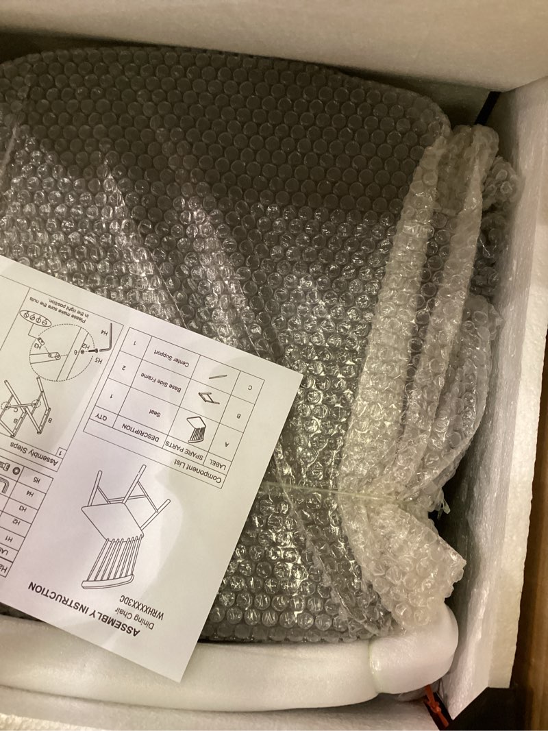 mid century windsor back solid wood dining chair, farmhouse slat back side chair for kitchen/dining room