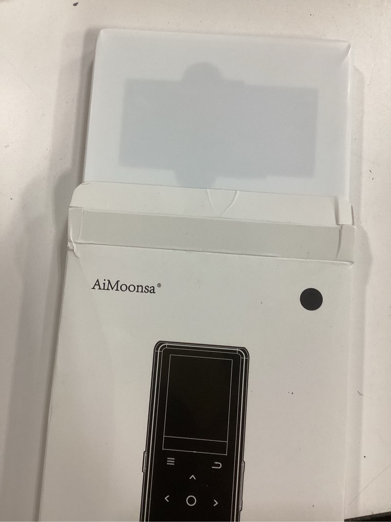 Condition photo showing New/Like New for 64GB MP3 Player with Bluetooth 5.2, AiMoonsa Music Player with Built-in HD Speaker, FM Radio, Voice Recorder, HiFi Sound, E-Book, Earphones Included Black - 64GB