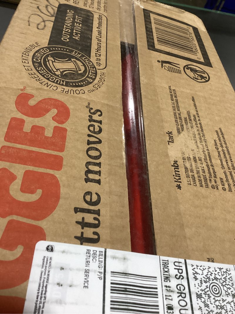 Condition photo showing Good Condition for Huggies Little Movers Disposable Diapers - Econ+ Pack - Size 5 - 132ct