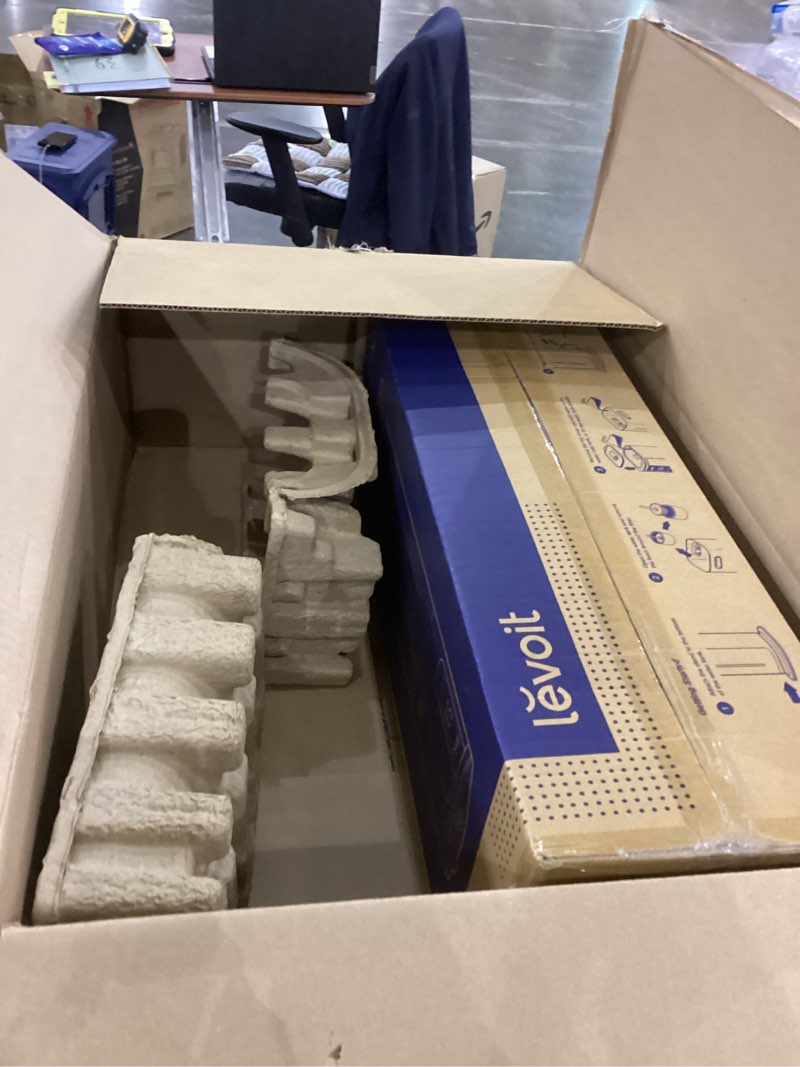 Condition photo showing item condition for LEVOIT OasisMist 1000S (10L) Smart Humidifier for Home Large Room Bedroom, Last 100 Hours Suitable for Indoor Plant, Cover up to 600ft², Easy Top Fill, Remoter & Voice Control, Auto Mode, Quiet, White Smart Cool Mist Humidifier 10L