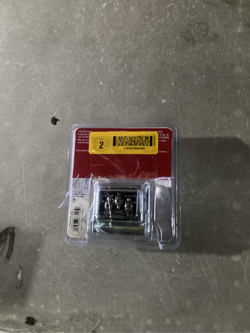 utilitech multiple colors/finishes doorbell transformer item #63548 | model #ut-125-03