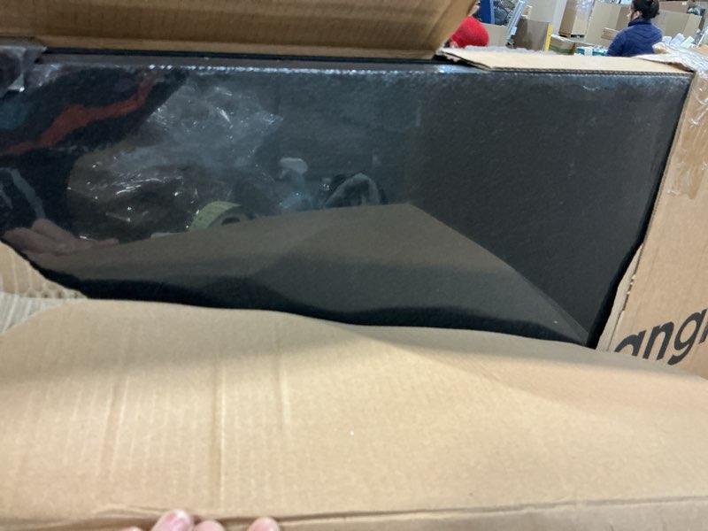 Condition photo showing New/Like New for Olanglab Wood Veneer Acoustic Wall Panels 6 Pack, 23.6"×47.2" Sound Absorbing Wall Panels for Interior Wall Decor, Matte Black