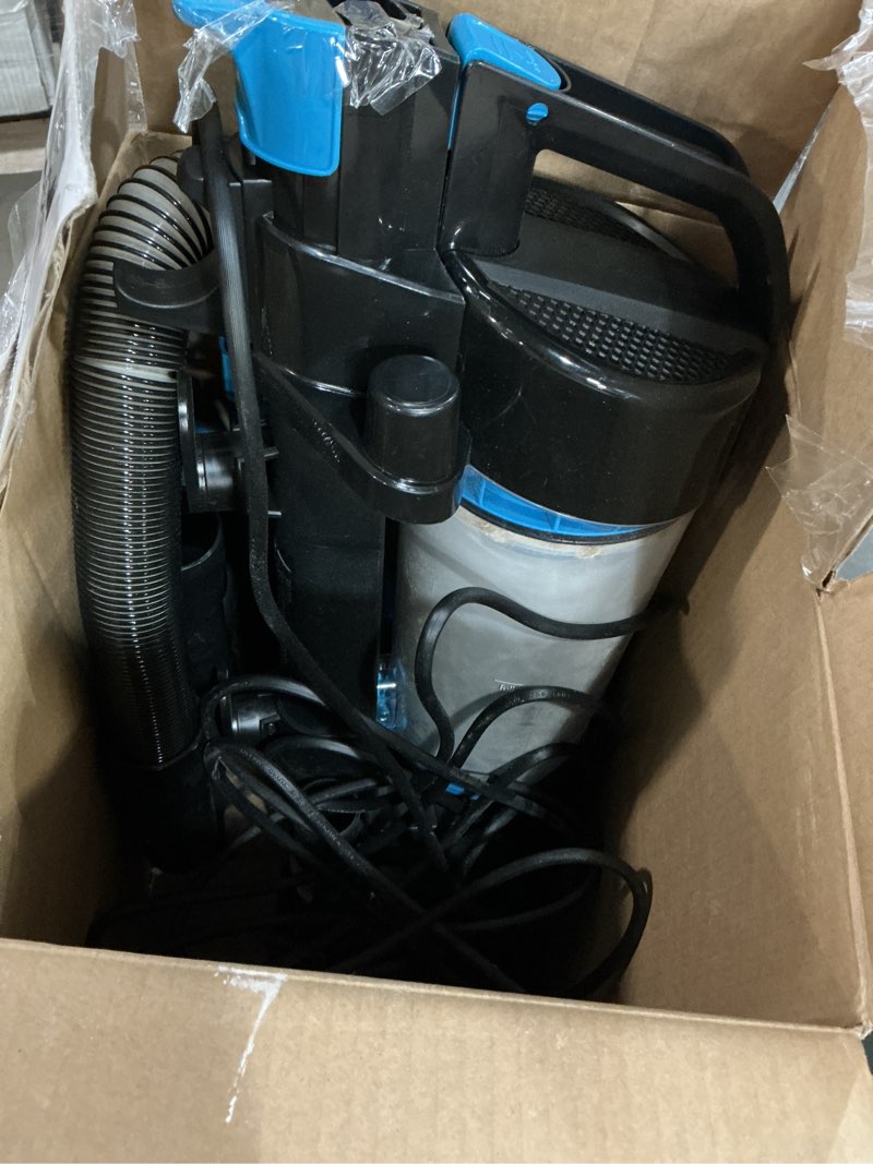 Condition photo showing As Is for bissell powerforce compact bagless vacuum, 2112 (new and improved of 1520)