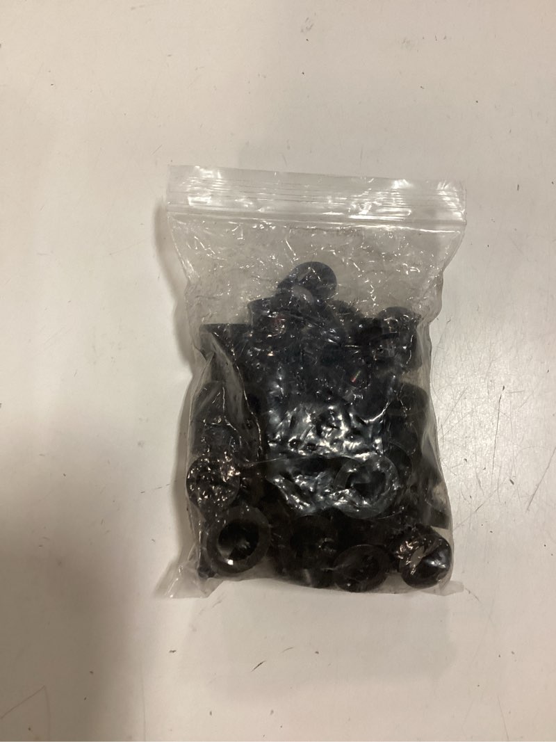 Condition photo showing Good Condition for leifide 30 degree angle washer - 3/8" id for 1/8" & 3/16" cable railing hardware- black stainless steel angle beveled washer for cable railing stair ends- 50 pack 3/8 inch
