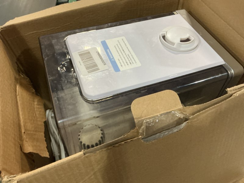 Condition photo showing As Is for LEVOIT LV600S Smart Warm and Cool Mist Humidifiers for Home Bedroom Large Room, (6L) 753ft² Coverage, Quickly & Evenly Humidify Whole House, Easy Top Fill, App & Voice Control - Quiet Sleep Mode White Smart Humidifier