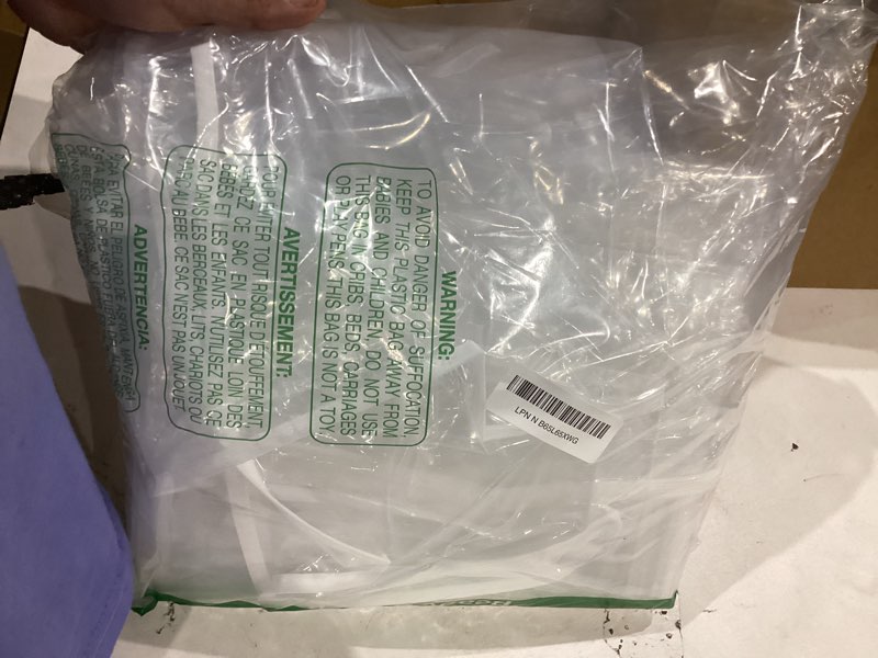 Condition photo showing Good Condition for dining chair covers, waterproof chair covers - 4 pack clear plastic seat chair protector for kitchen keep your chair away from water dust stain and pet claws w/21 x d/18 fits 16-23" (4)