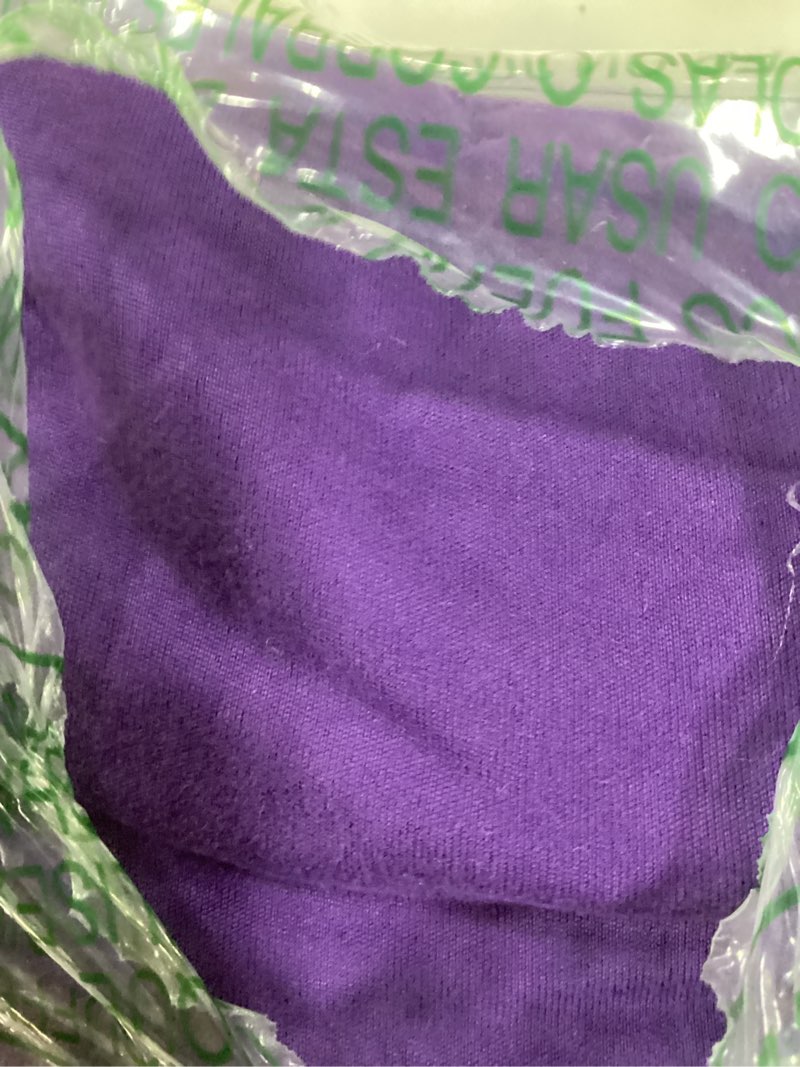 Condition photo showing As Is for purple backdrop curtains 2 panels-wrinkle-free purple curtains polyester photography drapes for baby shower birthday party photo background backdrop stand- 8 x10ft w4' x h10'(2 panels) purple